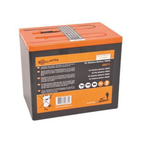 Powerpack batterij 9V/160Ah Gallagher