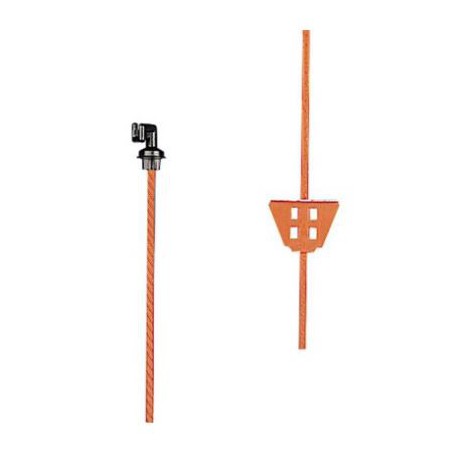 Veerstalen paal  oranje 1,00m Pulsara