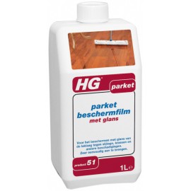 parket beschermfilm met glans (p.e. polish) (HG product 51)