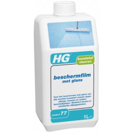 kunststof vloeren beschermfilm met glans (glanscoating) (HG product 77)