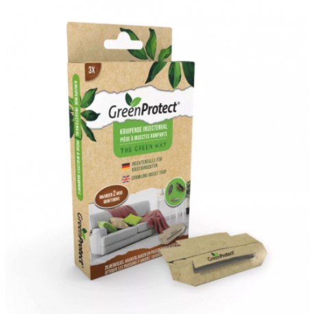 Greenprotect kruipende insectenval 3st Edialux