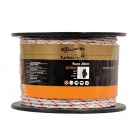 TurboLine cord (wit, 200 meter) Gallagher