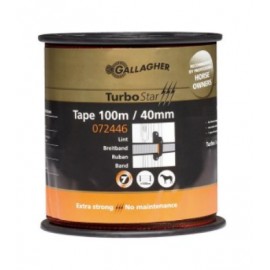 Schriklint TurboStar 40mm breed (100m) Terra Gallagher