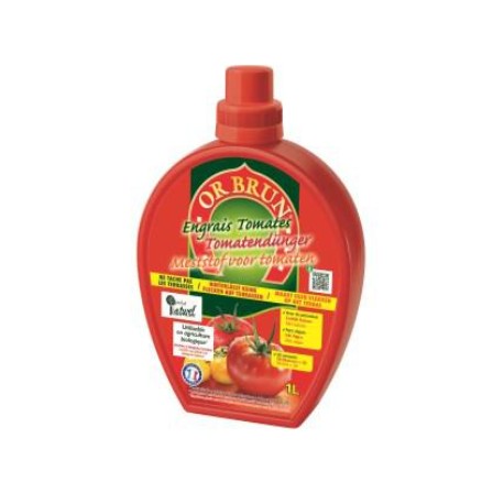 Tomaten en rode vruchten meststof 1l Or Brun