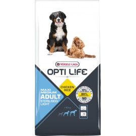 Adult Light Medium & Maxi 12.5kg Opti Life