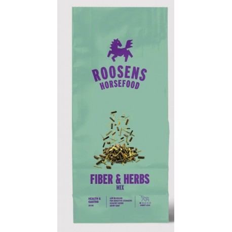 RHF Fiber & Herbs Mix 20kg Roosens